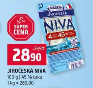 Jihočeská Niva 45% 100g