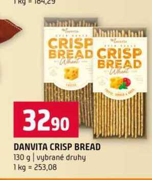Danvita crisp bread 130g