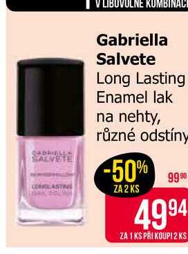 Gabriella Salvete Long Lasting Enamel lak na nehty, různé odstíny