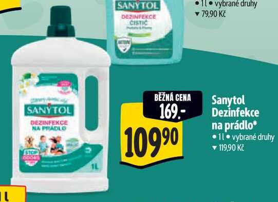 Sanytol Dezinfekce na prádlo, 1 l