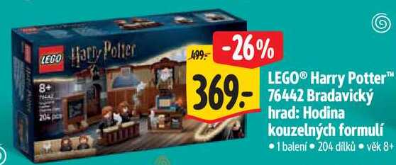 LEGO Harry Potter™ 76442 Bradavický hrad: Hodina kouzelných formulí 