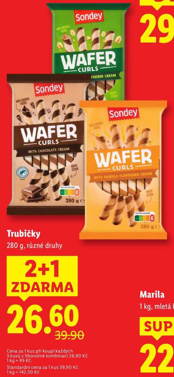 Trubičky, 280 g