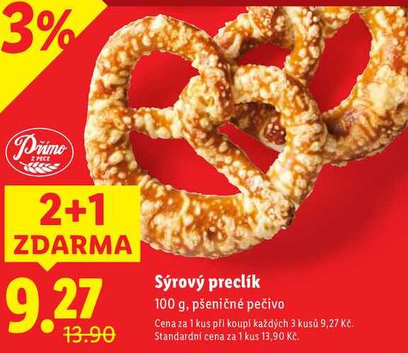 Sýrový preclík, 100 g