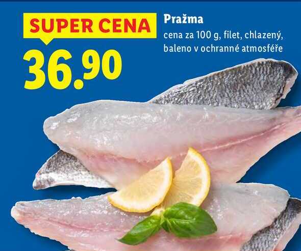 Pražma, cena za 100 g