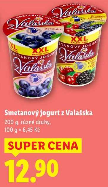 Smetanový jogurt z Valašska, 200 g
