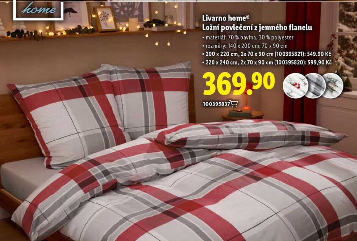 Livarno home Ložní povlečení z jemného flanelu 