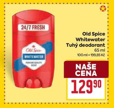 Old Spice Whitewater Tuhý deodorant 65 ml
