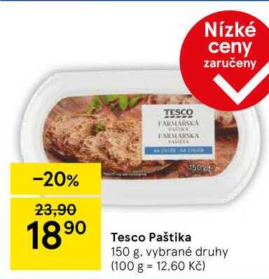 Tesco Paštika, 150 g