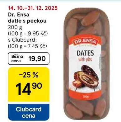 Dr. Ensa datle s peckou, 200 g