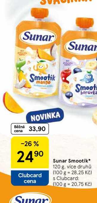Sunar Smootik, 120 g