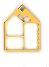 Vykrajovátko perníková chaloupka DELÍCIA