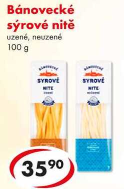 Bánovecké sýrové nitě, 100 g