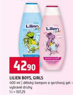 Lilien boys, girls 400ml