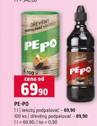 PEpo podpalovač 1l/100ks