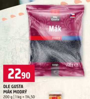 Die Gusta Mák modrý 200g