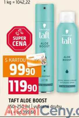 Taft aloe boost 150-250ml