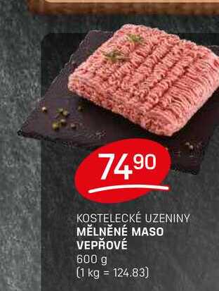 MĚLNĚNÉ MASO VEPŘOVÉ 600 g