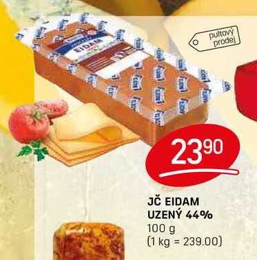 JČ EIDAM UZENÝ 44% 100g