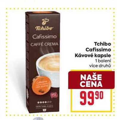 Tchibo Cafissimo Kávové kapsle 1 balení 
