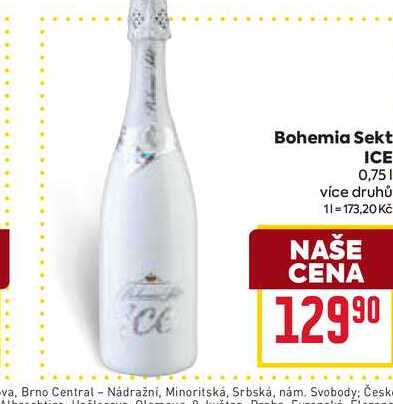 Bohemia Sekt ICE 0,75l