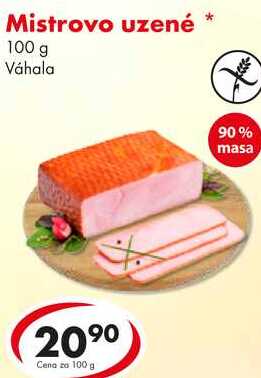 Mistrovo uzené, 100 g
