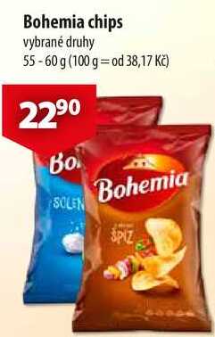 Bohemia chips, 55-60 g