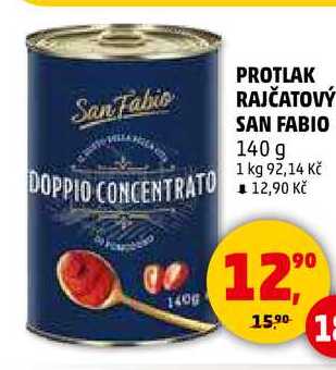 PROTLAK RAJČATOVÝ SAN FABIO, 140 g 