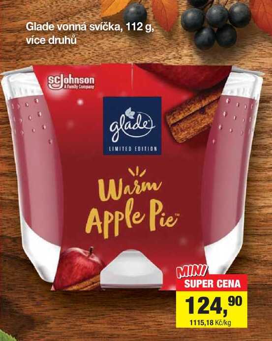 Glade vonná svíčka, 112 g, více druhů