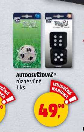 AUTOOSVĚŽOVAČ, 1 ks 