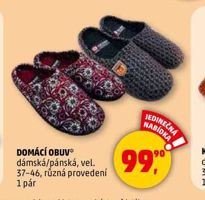 DOMÁCÍ OBUV, 1 pár