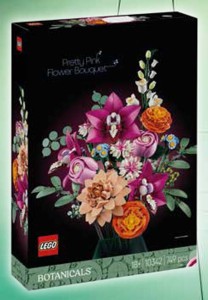 LEGO® Botanicals 10342 Krásná kytice růžových květin