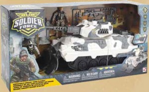 Soldier Force sněžný tank herní sada