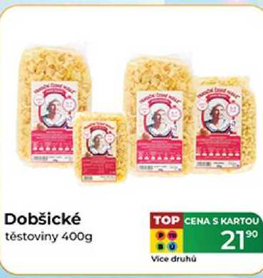 Dobšické těstoviny 400g