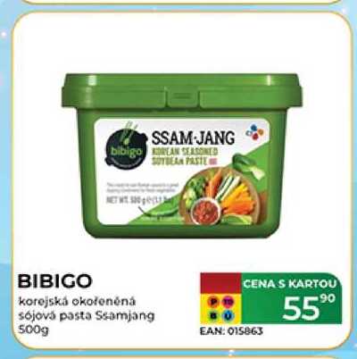 BIBIGO korejská okořeněná sójová pasta Ssamjang 500g 