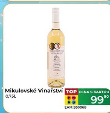 Mikulovské Vinařství 0,75L 