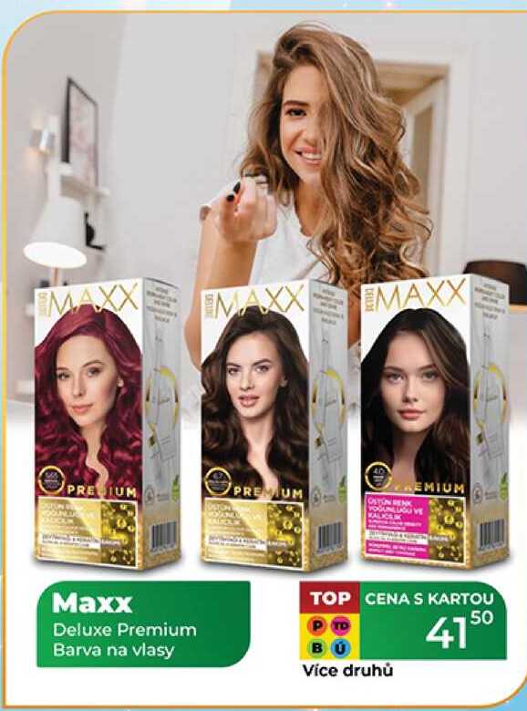 Maxx Deluxe Premium Barva na vlasy