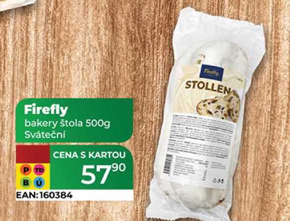 Firefly bakery štola 500g Sváteční  