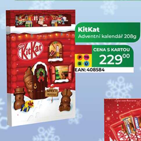 KitKat Adventní kalendář 208g
