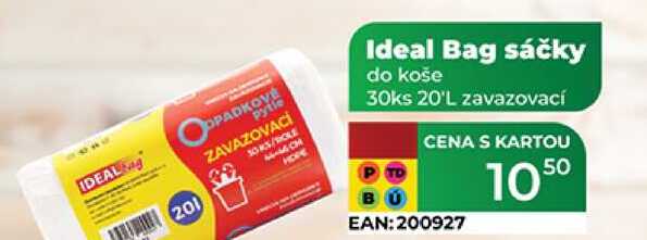 Ideal Bag sáčky do koše 30ks 20'L zavazovací 