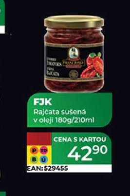 FJK Rajčata sušená voleji 180g/210ml  