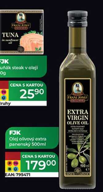 FJK Olej olivový extra panenský 500ml  