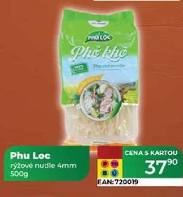 Phu Loc rýžové nudle 4mm 500g