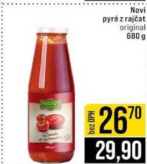 Novi pyré z rajčat original 680 g
