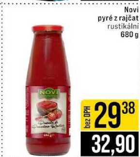 Novi pyré z rajčat rustikálni 680 g