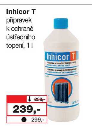 Inhicor T přípravek k ochraně ústředního topení, 1l