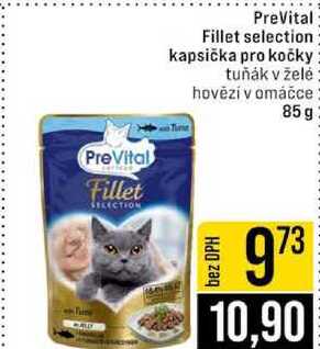 PreVital Fillet selection kapsička pro kočky 85 g