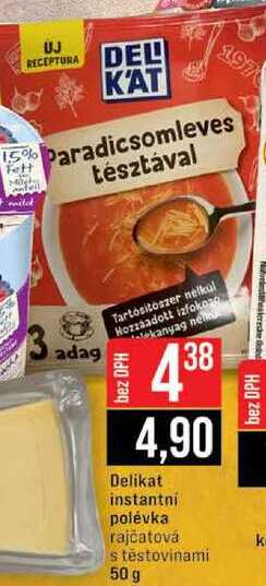 Delikat instantní polévka 50 g