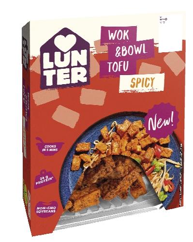Lunter Work&Bowl Tofu Spicy, 160 g