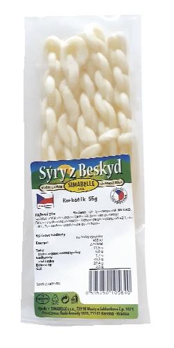 Sýry z Beskyd Korbáčik, 55 g