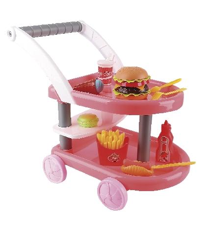 Dětský vozík s hamburgery, 1 KS